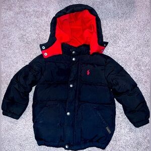Polo Ralph Lauren Coat, Boys, Black, 4T